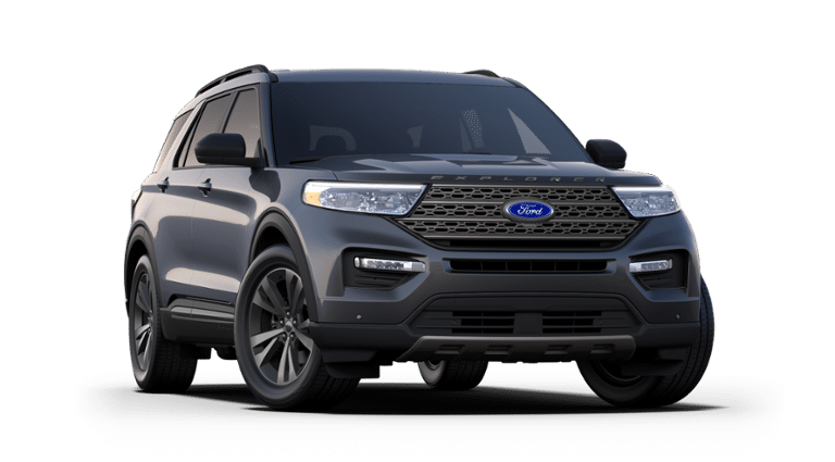 2021 Ford Explorer XLT Carbonized Gray, 2.3L EcoBoost I-4 Engine with ...